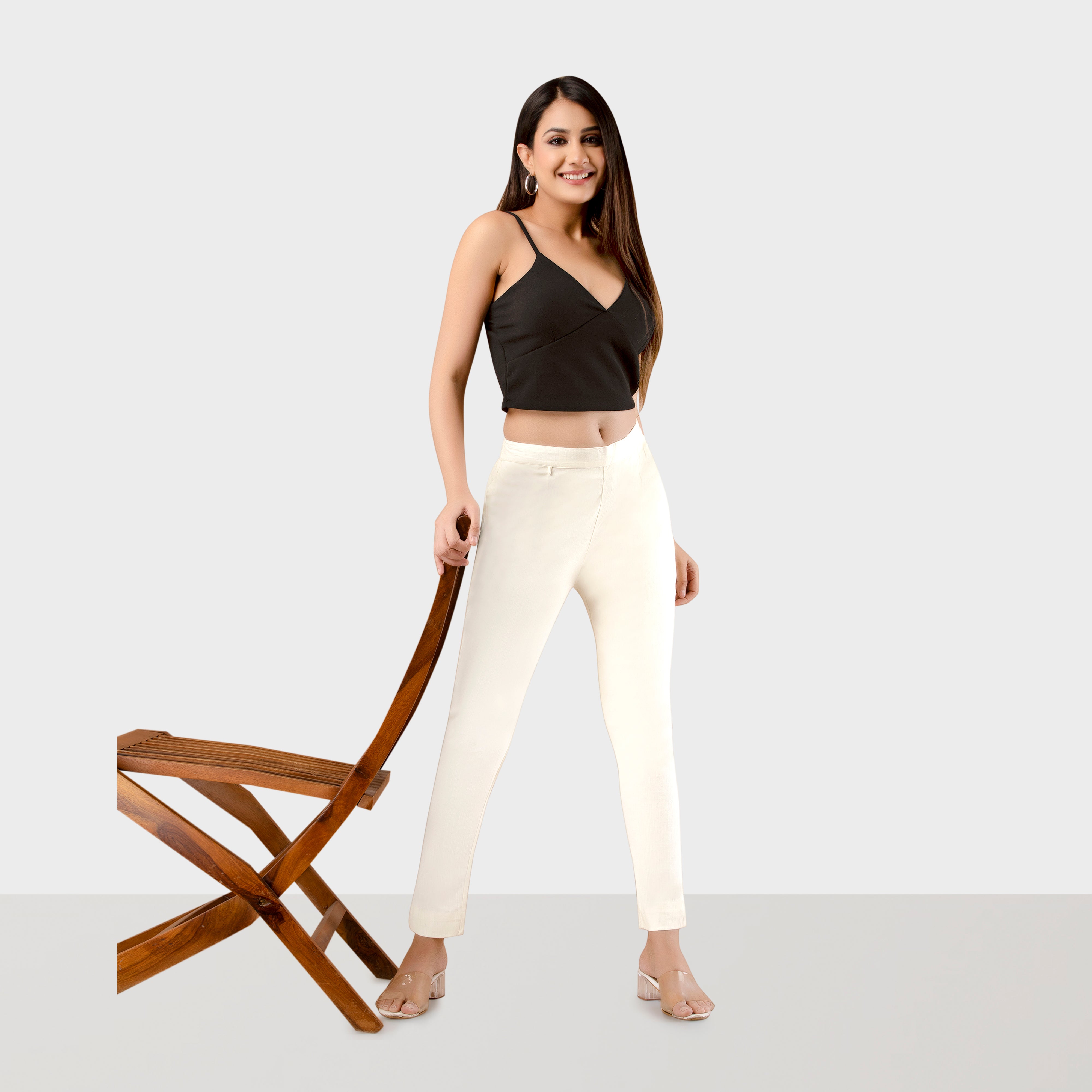 Stretchable Track Pant For Women - Cotton Lycra - (m To 5xl) at Rs